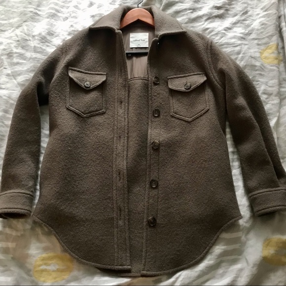 Aritzia Wilfred Free The Ganna Shirt Jacket NWOT - Picture 3 of 8